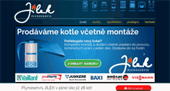 Desktop Screenshot of plynoservis-jilek.cz