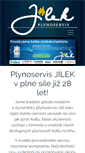 Mobile Screenshot of plynoservis-jilek.cz